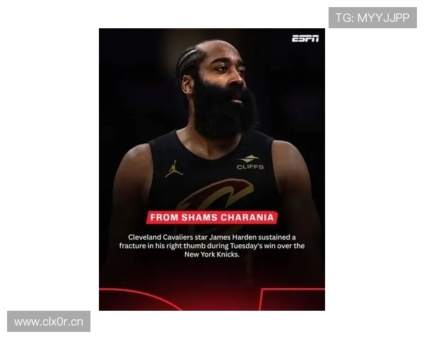 劳模哈登拇指骨折仍然坚持出战